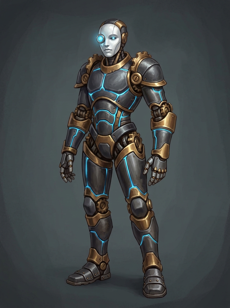 Fantasy portrait of Gearheart