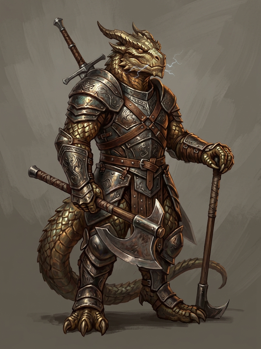 Fantasy portrait of Kresh